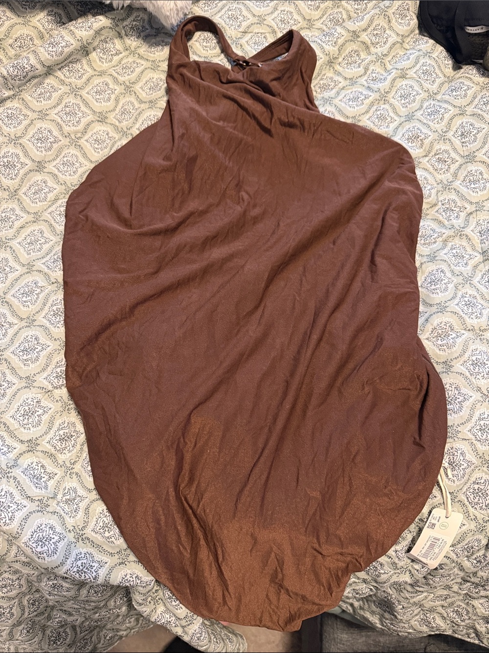 aerie Brown Sleeveless Bodysuit